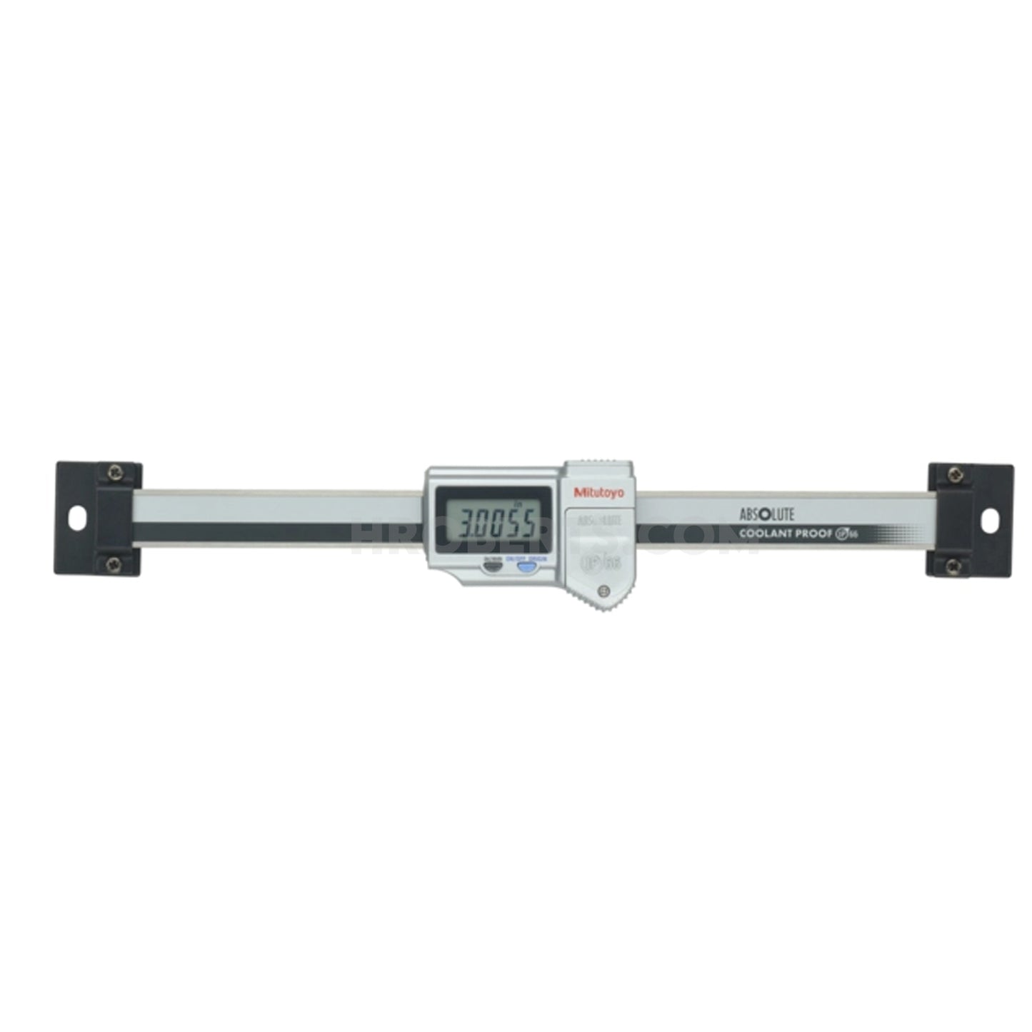 Mitutoyo 572-614 Range 0-6" / 0-150mm, Resolution 0.0005" / 0.01mm, Horizontal Digimatic Digital Scale, Coolant Proof IP66