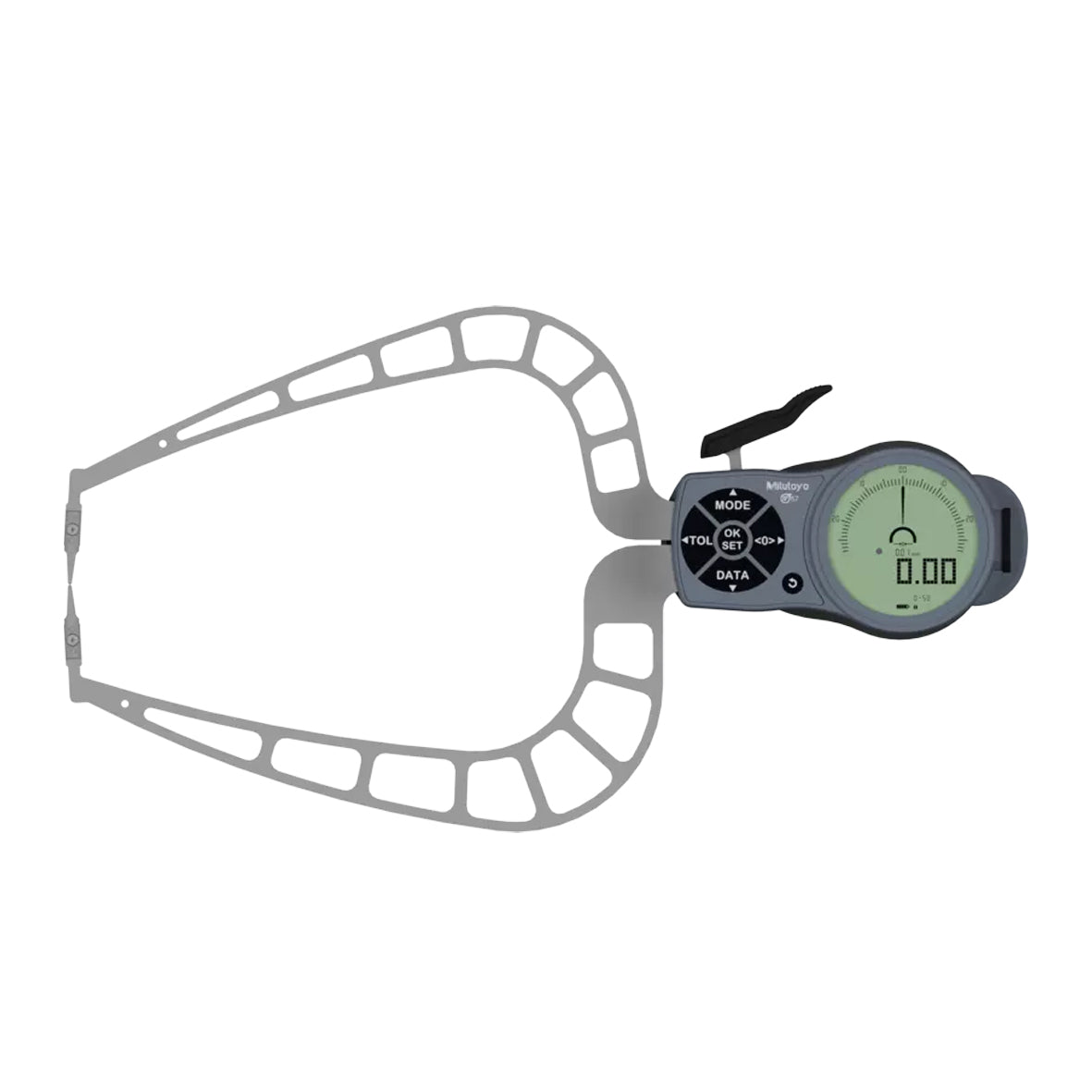 Mitutoyo 209-957 Digimatic Digital Outside Caliper Gauge, Range 0-50mm, Resolution 0.001mm, 0.002mm, 0.005mm,0.01mm, 0.02mm, 0.05mm