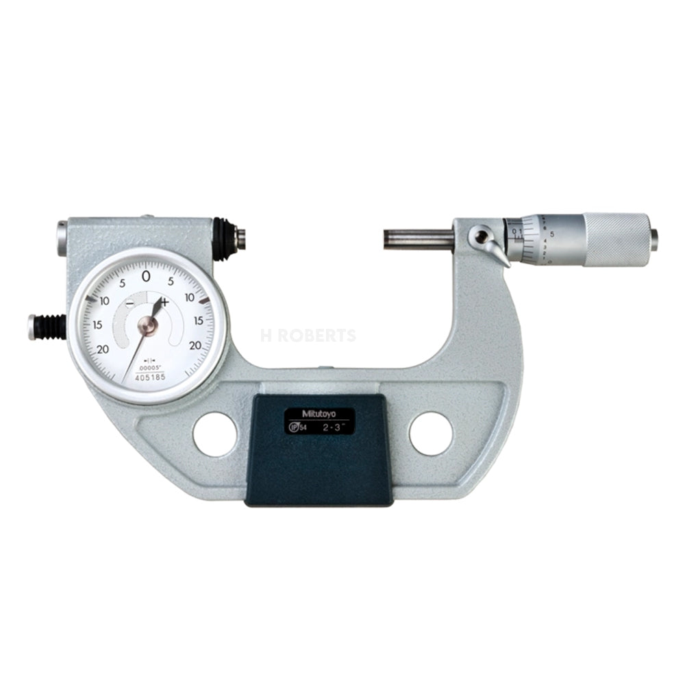 Mitutoyo 510-133 Indicating Mictometer, Range 2-3", Graduation 0.0001"