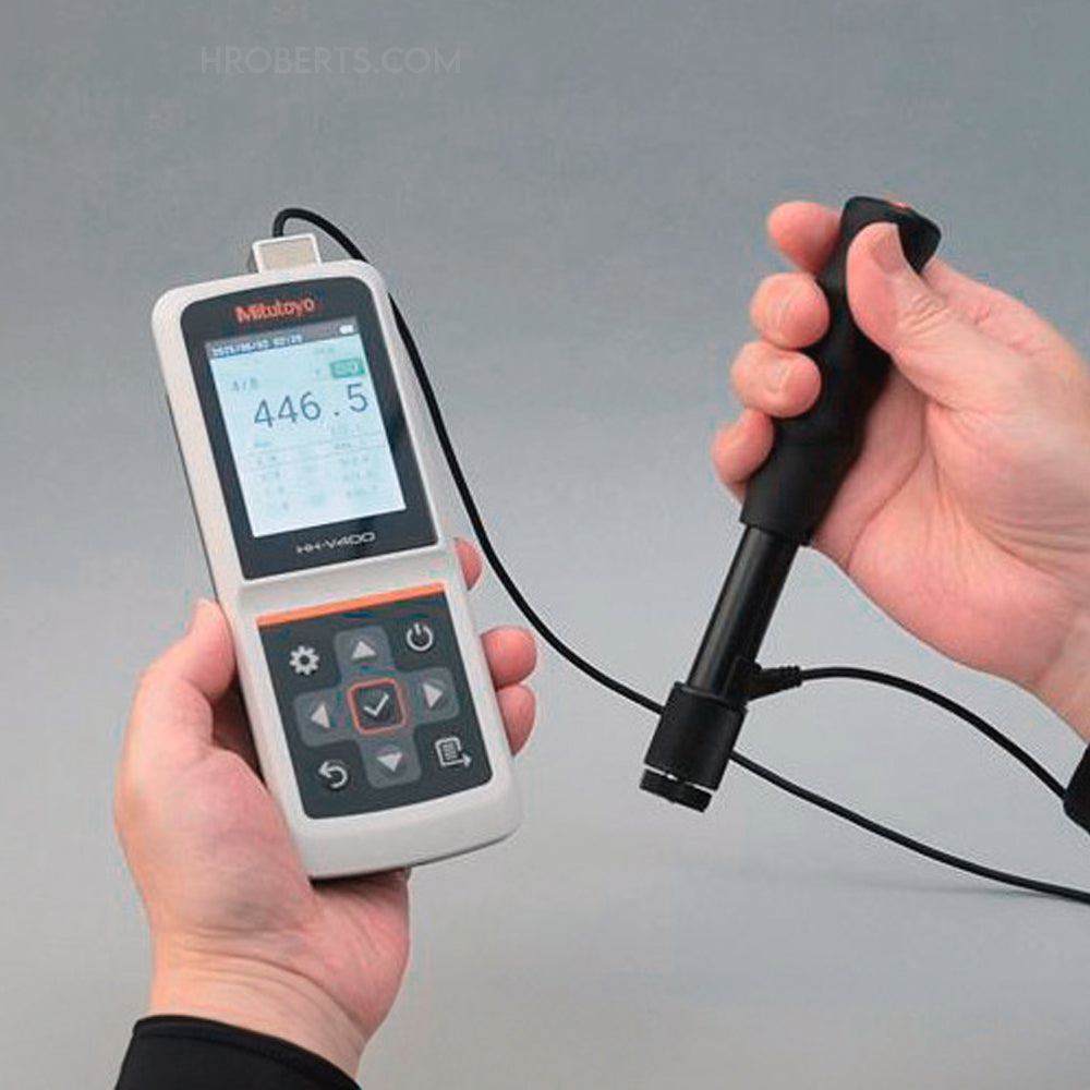 Mitutoyo 810-306 HH-V400 Impact Type Leeb Hardness Tester, Model Hardmatic HH-V400 (Leeb)