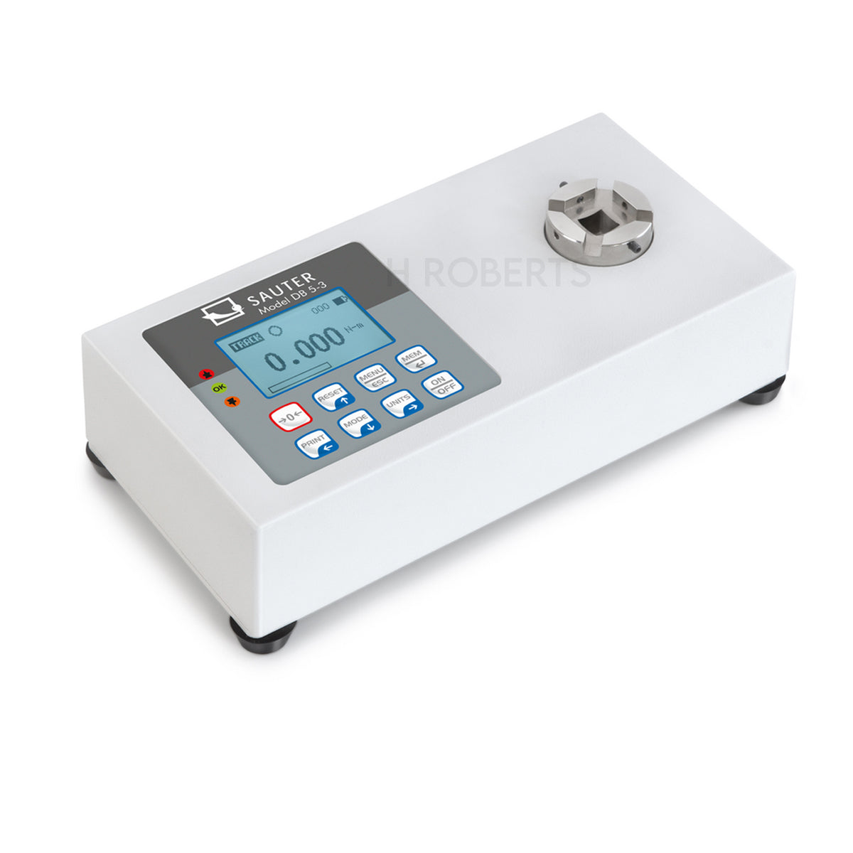 Sauter DB 5-3 Torque Checker, Measuring range torque 0,25 Nm – 5 Nm, Convenient way to test the torque of tools