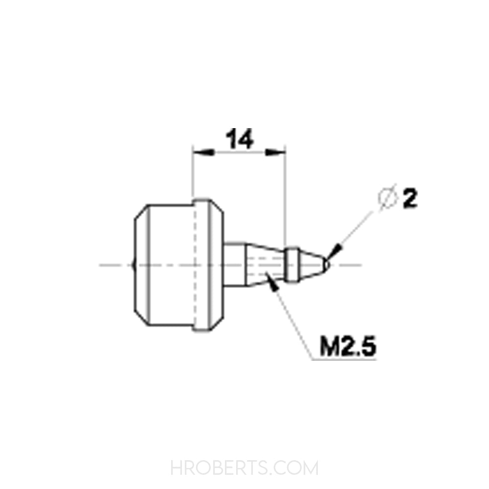 Sylvac 30-811-2305 Support with int. thread M 2.5