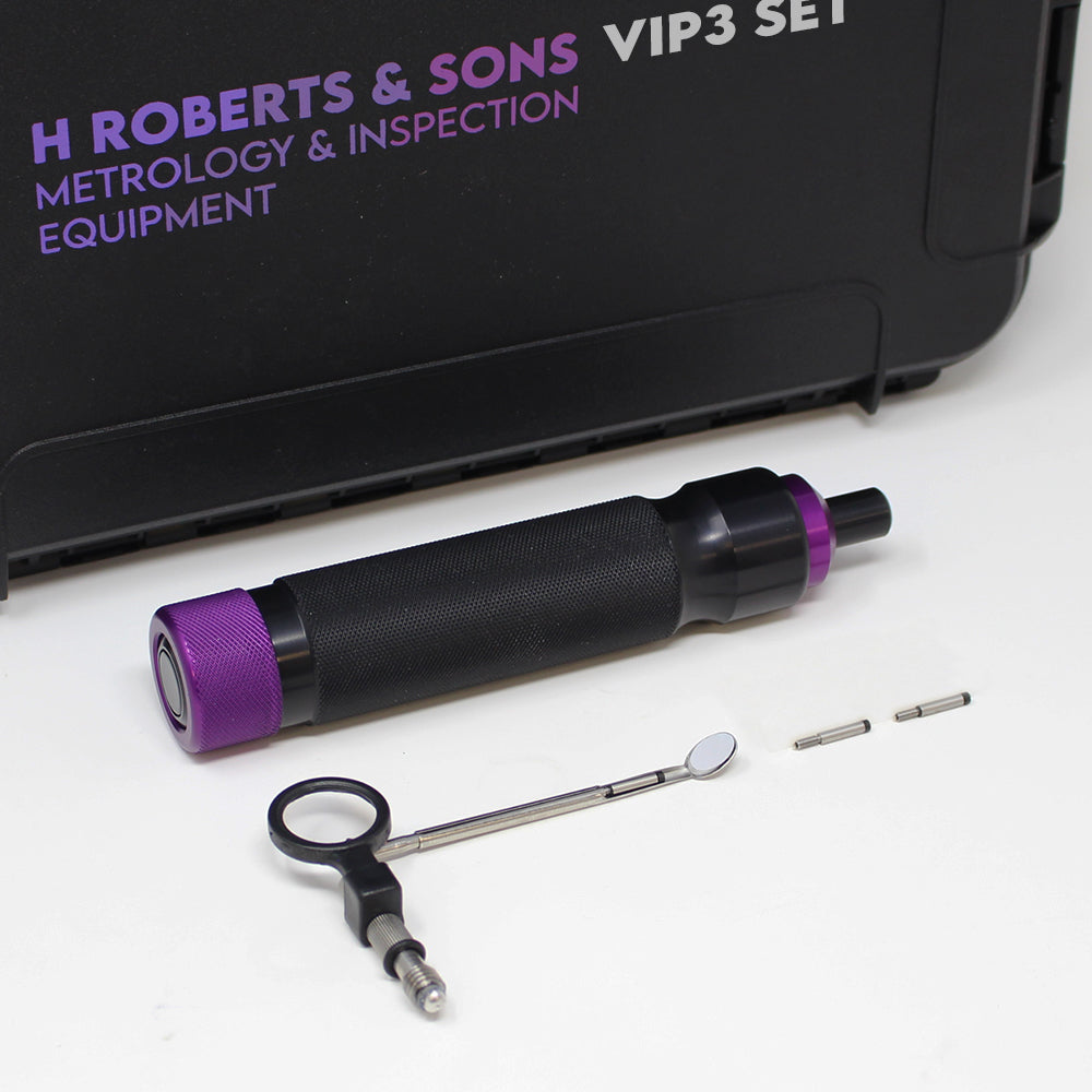 H Roberts VIP3 Bore Inspection Set - Bores 8mm to 50mm