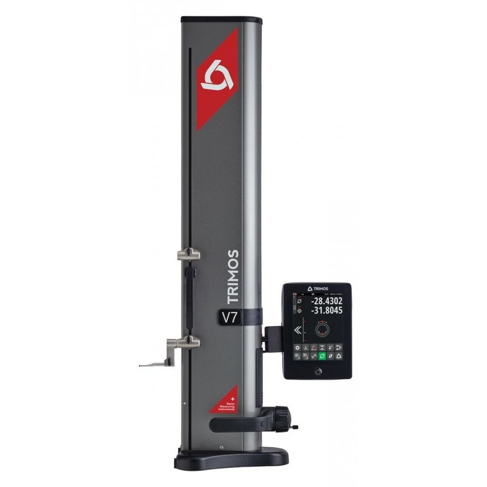 Trimos 20-V7-700 Digital Height Gauge V7 Range 0 - 711mm / 0 - 28" with Extension 0 - 1023mm / 0 - 40", Resolution 0.0001mm / 0.00001", 2D Programming Statistics with Air Cushion