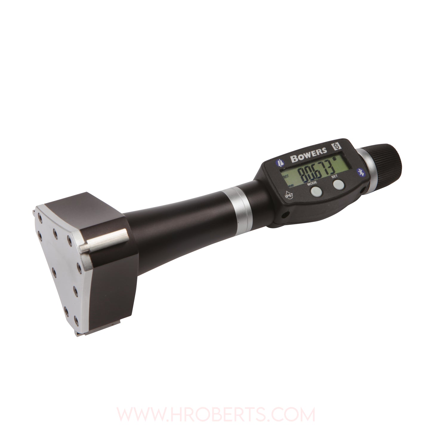 Bowers XTD80I-BT Digital Bore Gauge, Range 3.1/4-4", Resolution 0.00005", 3-Point Contact with Bluetooth, Supplied with Setting Ring and Ukas Certificate