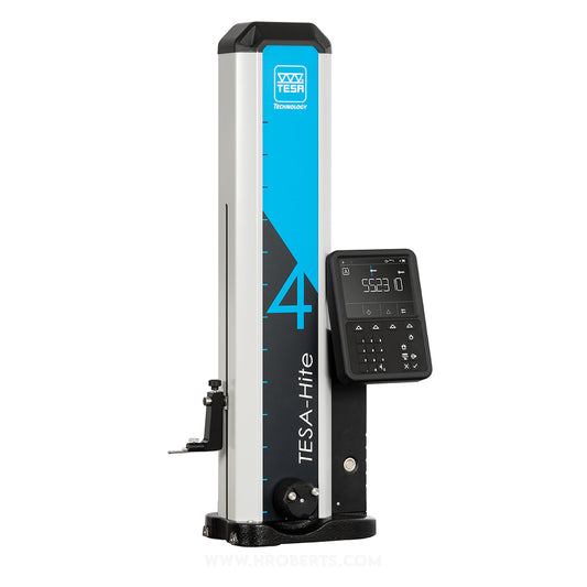 Tesa 00730084 Tesa-Hite 400 Digital Height Gauge, Range 0 - 415mm / 0 - 16", Range of Application 0 - 570mm / 0 - 22", Resolution 0.01mm, 0.001mm, 0.0001mm / 0.001", 0.0001", 0.00001"