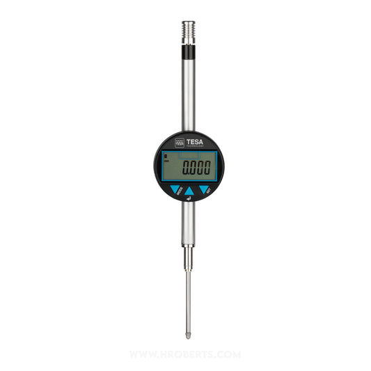 Tesa 01930309 Dialtronic Digital Indicator, Range 50mm / 2", Resolution 0.001mm / 0.00005"