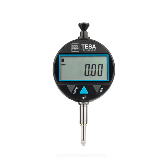 Tesa 01930320 Dialtronic Digital Indicator, Range 12.5mm / 0.5", Resolution 0.01mm / 0.0005"