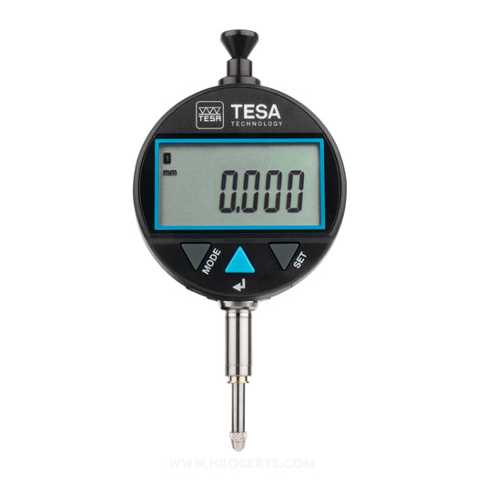 Tesa 01930321 Dialtronic Digital Indicator, Range 12.5mm / 0.5", Resolution 0.001mm / 0.00005"