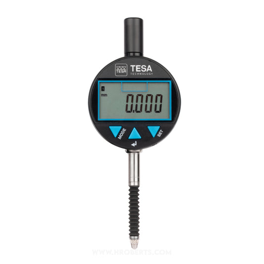 Tesa 01930303 Dialtronic Digital Indicator, Range 12.5mm / 0.5", Resolution 0.001mm / 0.00005"