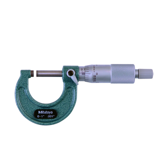 Mitutoyo 103-177 Micrometer, Range 0-1", Graduation 0.001"