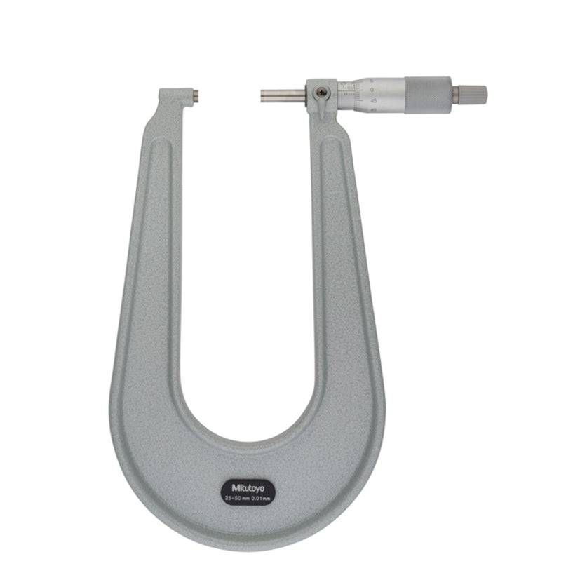 Mitutoyo 118-110 Sheet Metal Micrometer, Range 25-50mm, Graduation 0.0 ...