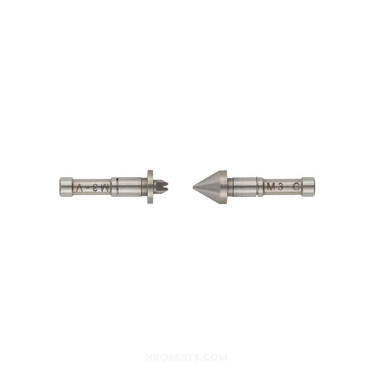 Mitutoyo 126-803 Interchangeable Tips Metric 1-1.75mm, UNF 24-14
