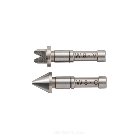 Mitutoyo 126-818 Interchangeable Tips Whitworth 10-7 TPI