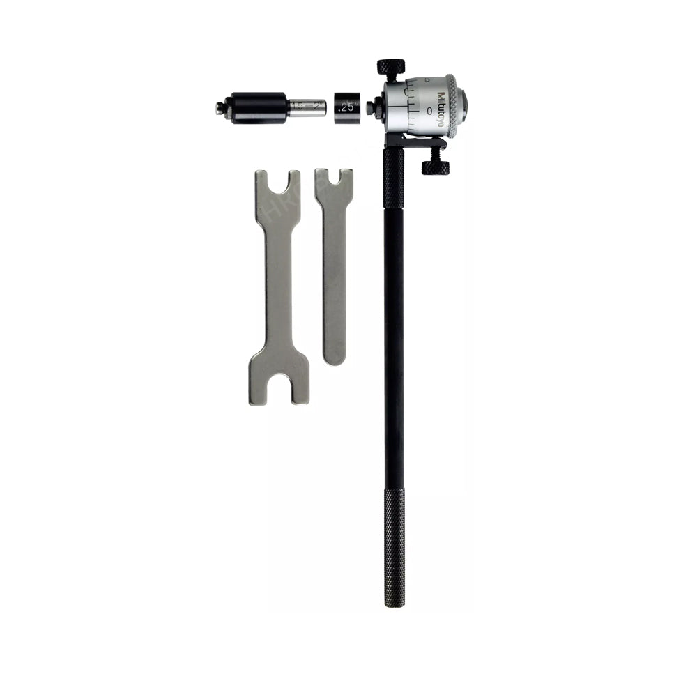 Mitutoyo 141-104 Interchangeable Rod Inside Micrometer, Range 1-2", Graduation 0.001"