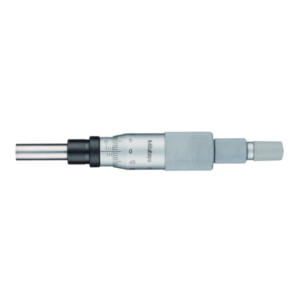 Mitutoyo 153-201 Standard Micrometer Head, Range 0-25mm, Graduation 0.01mm