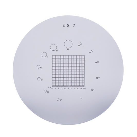 Mitutoyo 183-147 Reticle, Polar Net, Diameter