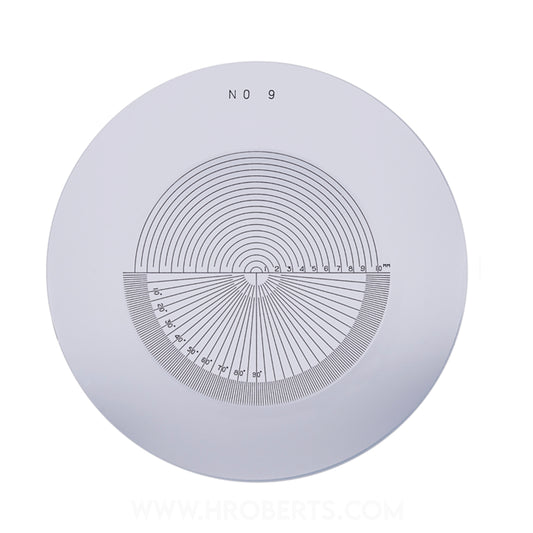 Mitutoyo 183-149 Reticle, Angle, Radius