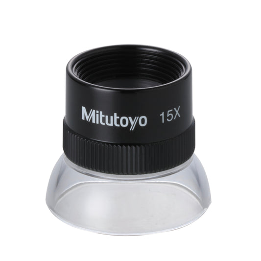 Mitutoyo 183-312 Clear Loupe Magnifier, 15x Magnification
