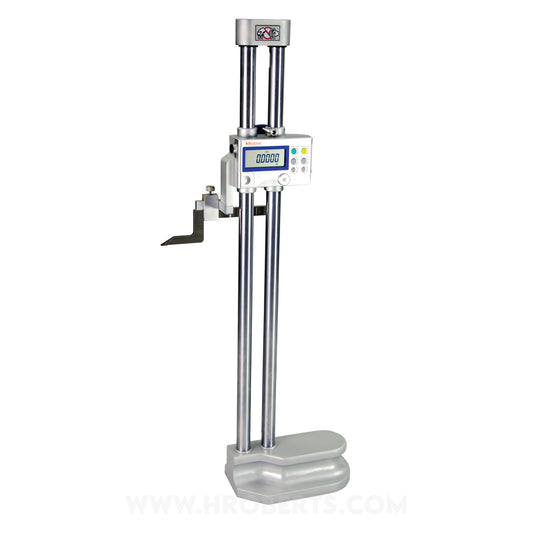 Mitutoyo 192-671-10 Digimatic Digital Double Column Height Gauge, Multifunctional Type, Range 0-450mm / 0-18", Resolution 0.01mm / 0.005mm / 0.0005" / 0.0002"