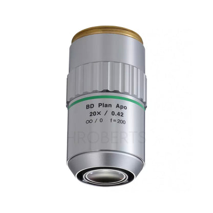 Mitutoyo 378-834-7 BD Plan Apo 20X Objective for bright/dark-field observation in visible range