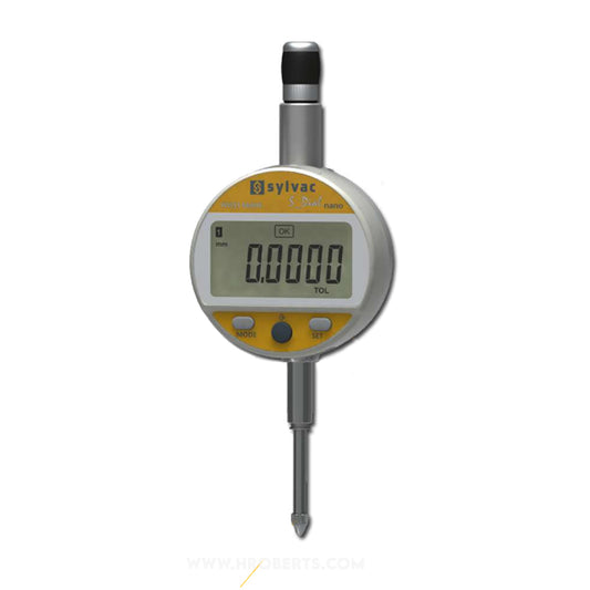 Sylvac 30-805-6506 Digital Indicator, Range 25mm / 1", Resolution 0.0001mm / 0.000005"