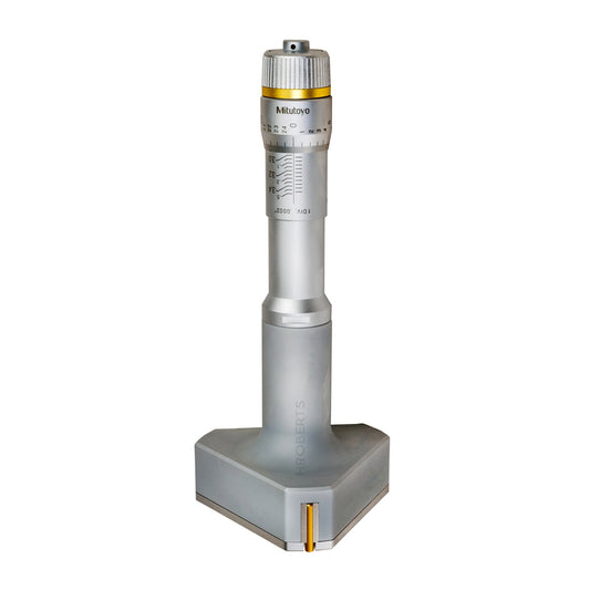 Mitutoyo 368-272 Holtest Bore Micrometer, 3-Point Contact, Range 3-3.5", Graduation 0.0002"