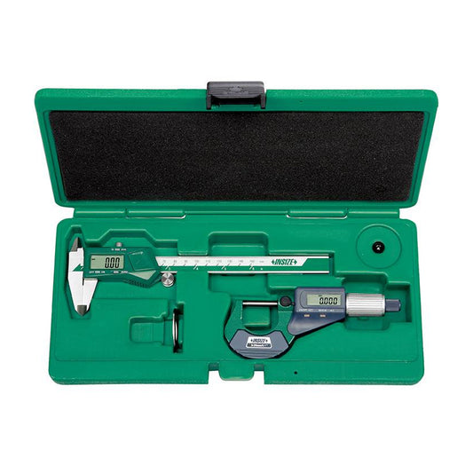 Insize (5022-W) 2 Piece Measuring Tool Set with Digital Caliper