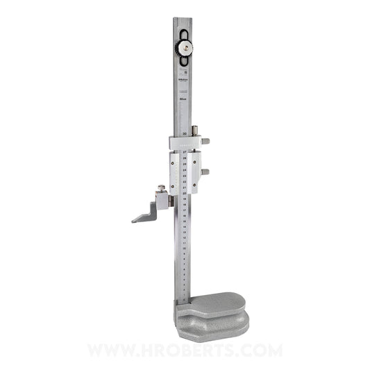 Mitutoyo 506-208 Vernier Height Gauge, Range 0-200mm / 0-8", Graduation 0.02mm / 0.001"