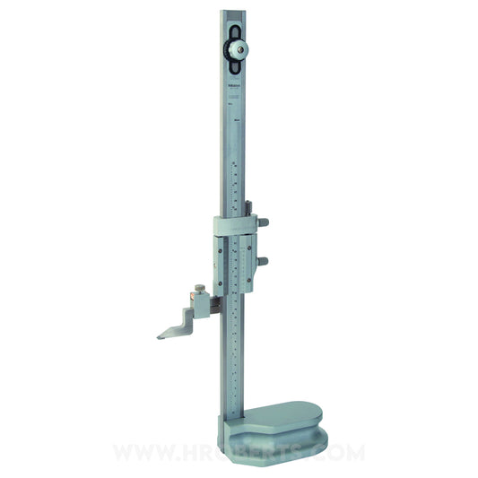 Mitutoyo 514-103 Vernier Height Gauge, Range 0-300mm / 0-12", Graduation 0.02mm / 0.001" with Adjustable Main Scale