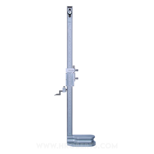 Mitutoyo 514-107 Vernier Height Gauge, Range 0-600mm / 0-24", Graduation 0.02mm / 0.001" with Adjustable Main Scale