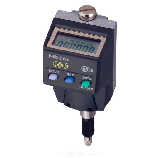 Mitutoyo 543-586 Absolute Digimatic Digital Back Plunger Indicator ID-B, Range 0.2" / 5mm, Resolution 0.00005" / 0.001mm