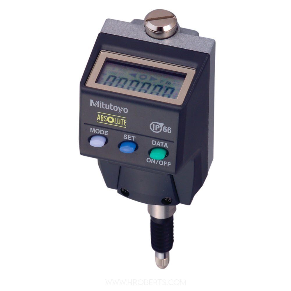 Mitutoyo 543-581 Absolute Digimatic Digital Back Plunger Indicator ID-B, Range 0.2" / 5mm, Resolution 0.0005" / 0.01mm