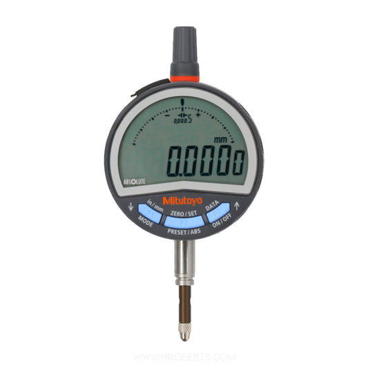 Mitutoyo 543-706B Absolute Digimatic Digital Indicator ID-CNX, Range 0.5" / 12.7mm, Resolution 0.0005", 0.0001", 0.00005", 0.00002" / 0.01mm, 0.001mm, 0.0005mm ( Selectable )