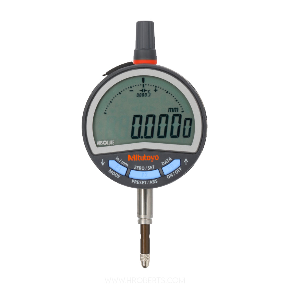 Mitutoyo 543-706B Absolute Digimatic Digital Indicator ID-CNX, Range 0.5" / 12.7mm, Resolution 0.0005", 0.0001", 0.00005", 0.00002" / 0.01mm, 0.001mm, 0.0005mm ( Selectable )