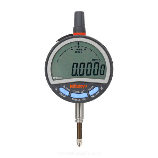 Mitutoyo 543-706B Absolute Digimatic Digital Indicator ID-CNX, Range 0.5" / 12.7mm, Resolution 0.0005", 0.0001", 0.00005", 0.00002" / 0.01mm, 0.001mm, 0.0005mm ( Selectable )