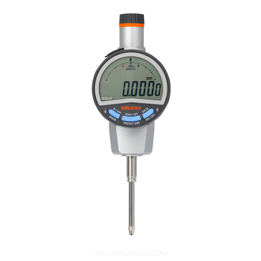 Mitutoyo 543-721B Absolute Digimatic Digital Indicator ID-CNX, Range 1" / 25.4mm, Resolution 0.0005", 0.0001", 0.00005", 0.00002" / 0.01mm, 0.001mm, 0.0005mm ( Selectable )