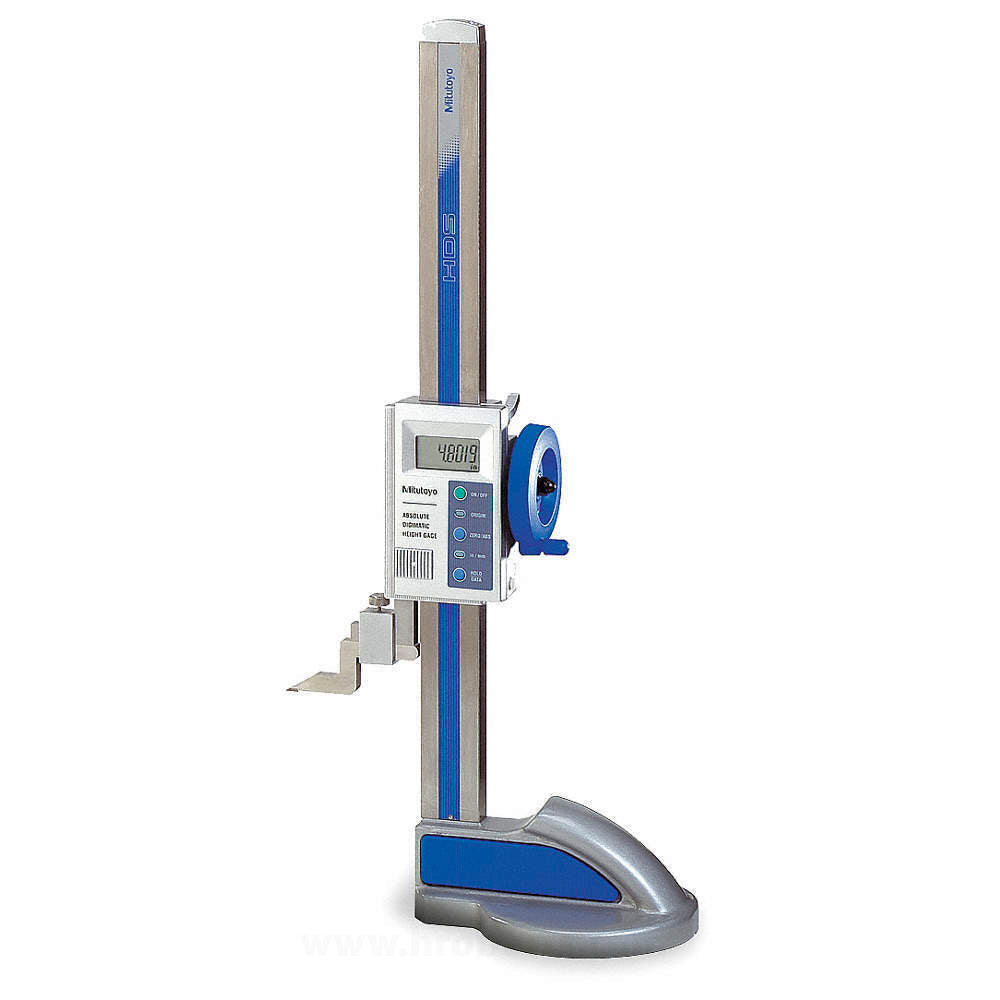Mitutoyo 570-312 Absolute Digimatic Digital Height Gauge, Range 0-300mm / 0-12", Resolution 0.01mm / 0.0005"