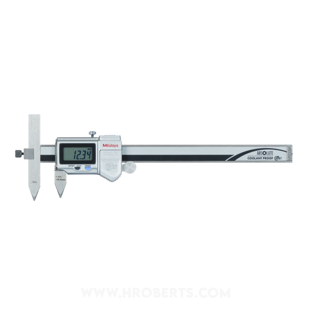 Mitutoyo 573-705-20 Digimatic Digital Caliper Offset Centreline, Range 10-160mm / 0.4-6.4", Resolution 0.01mm / 0.0005", IP67 Absolute System and SPC Data Output