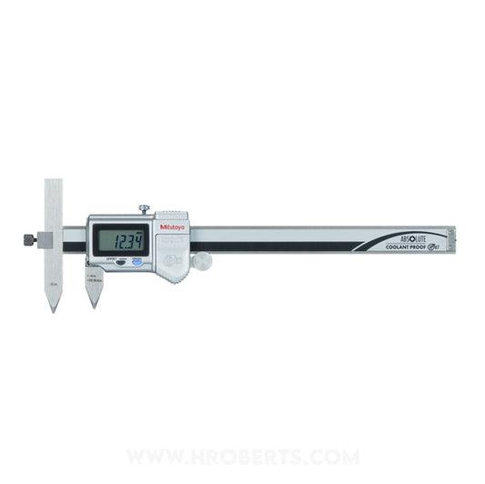 Mitutoyo 573-705-20 Digimatic Digital Caliper Offset Centreline, Range 10-160mm / 0.4-6.4", Resolution 0.01mm / 0.0005", IP67 Absolute System and SPC Data Output