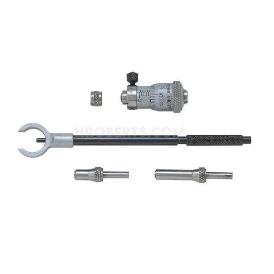 Moore & Wright 901M Interchangeable Rod Inside Micrometer, Range 25-55mm, Graduation 0.01mm