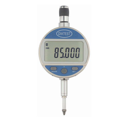 Diatest MDU-A125-1.3N Digital Indicator, Range 0.5" / 12.5mm, Resolution 0.00005" / 0.001mm, 1.3N Pressure