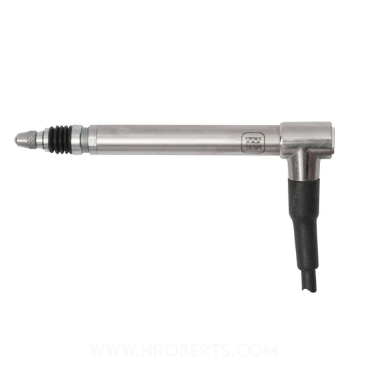 Tesa 03230021 GT22HP Transducer Probe, Measuring Range +/- 0.2mm, Nominal Measuring Force 0.63 N, 90 Degrees Cable