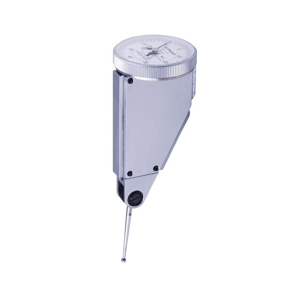 Girod GT 2272 R Lever Dial Indicator Vertical Type, Graduation 0.01mm, Range 1.6mm, Stylus Length 24mm, Bezel Diameter 27.4mm