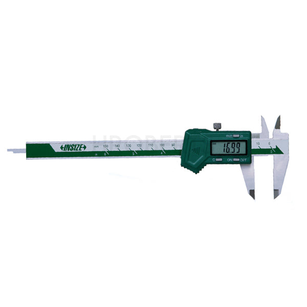 Insize 1130-150W Digital Caliper 0-150mm / 0-6" Left Handed Digital Caliper Standard Model without Thumb Roller and with Data Output