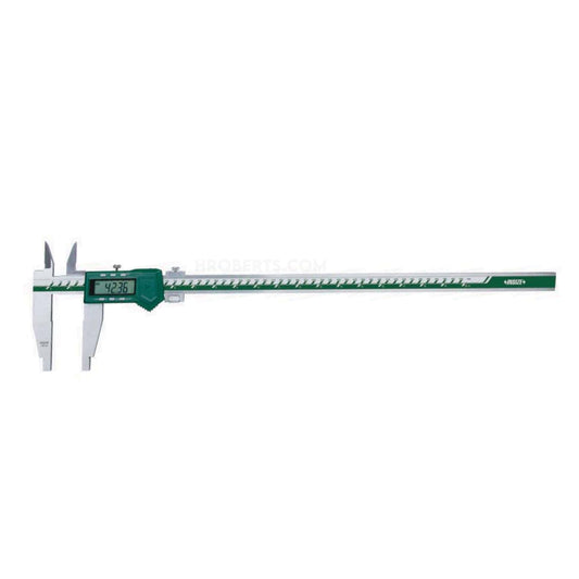 Insize 1136-501 Nib Style Digital Caliper, Range 0-500mm / 0-20", Resolution 0.01mm / 0.0005", with Data Output
