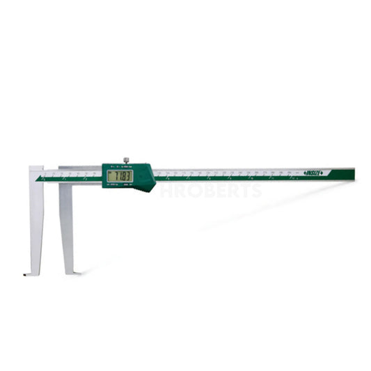 Insize 1178-300 Digital Caliper Inside Groove Type, Range 25-300mm / 1.18-12", Range, Resolution 0.01mm / 0.0005"