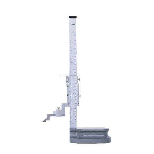 Insize 1251-300 Vernier Height Gauge, Range 0-300mm / 0-12", Graduation 0.02mm / 0.001"
