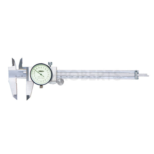 Insize 1312-150A Dial Caliper, Range 0-150mm, Graduation 0.02mm