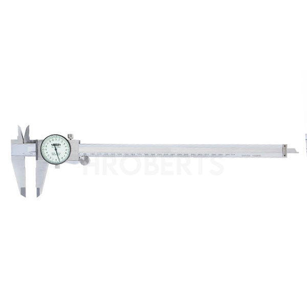 Insize 1312-300A Dial Caliper, Range 0-300mm, Graduation 0.02mm
